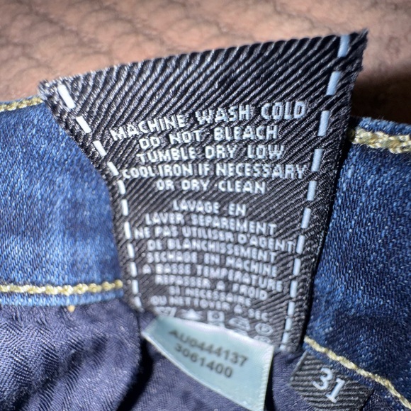 7 For All Mankind B(air) High-Waist Skinny Jeans Size 31 - Picture 8 of 9